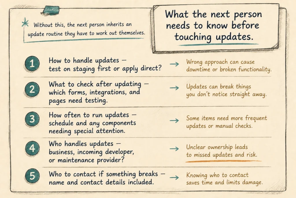 WordPress Website Maintenance and Update Instructions
