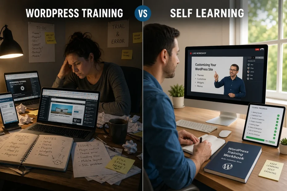 wordpress training vs self learning