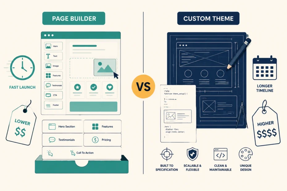 custom WordPress theme