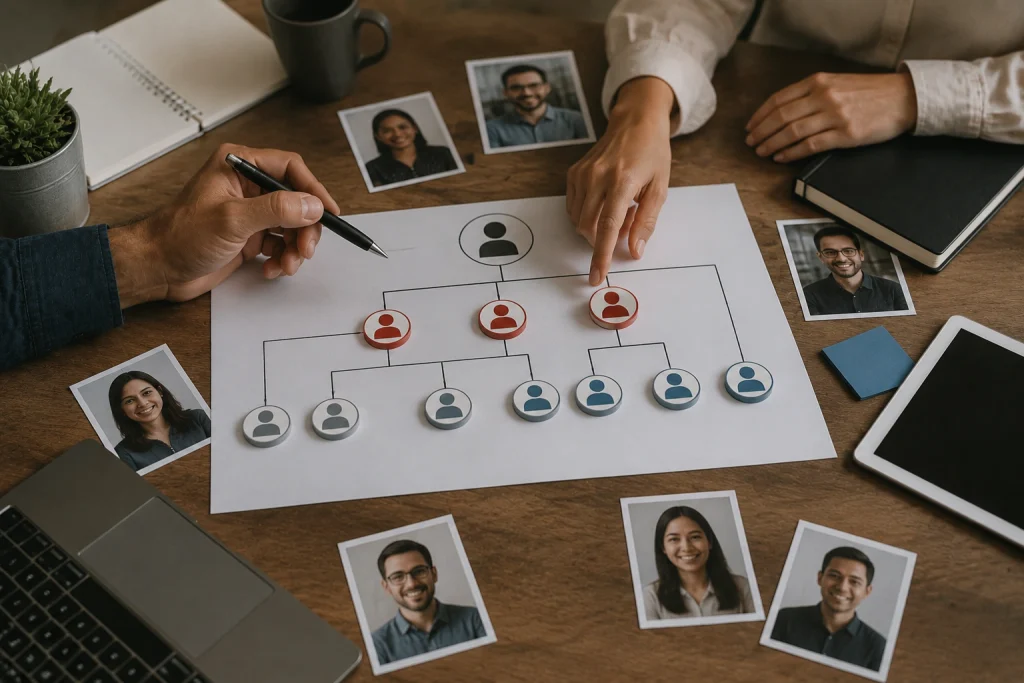 Roles being define among staff